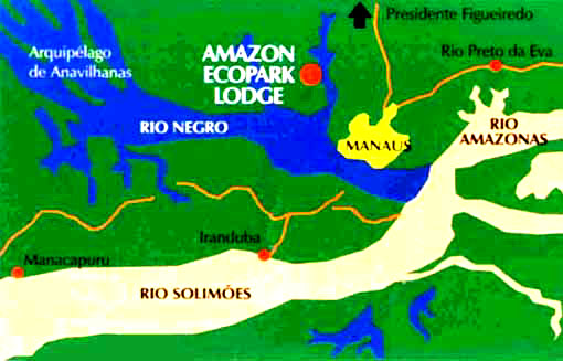 map amazon ecopark