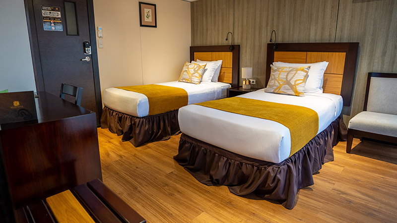 Twin Beds | Standard Suites | Anakonda Amazon Cruise