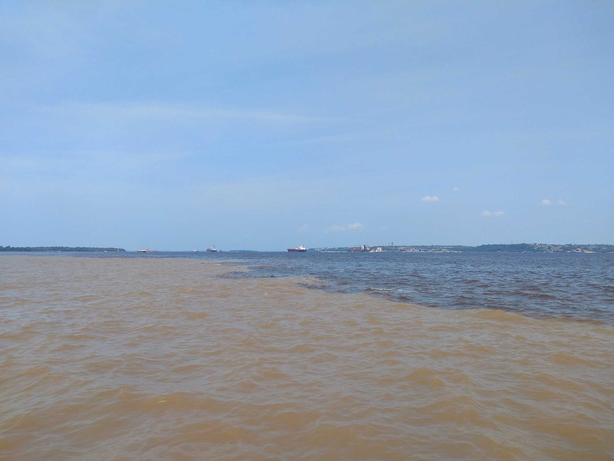 meeting of the water in Manaus