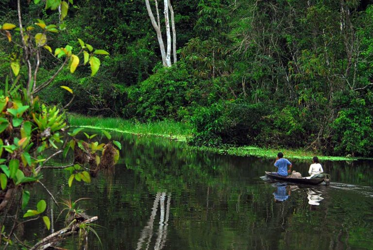 Amazon - Villager on Canoe