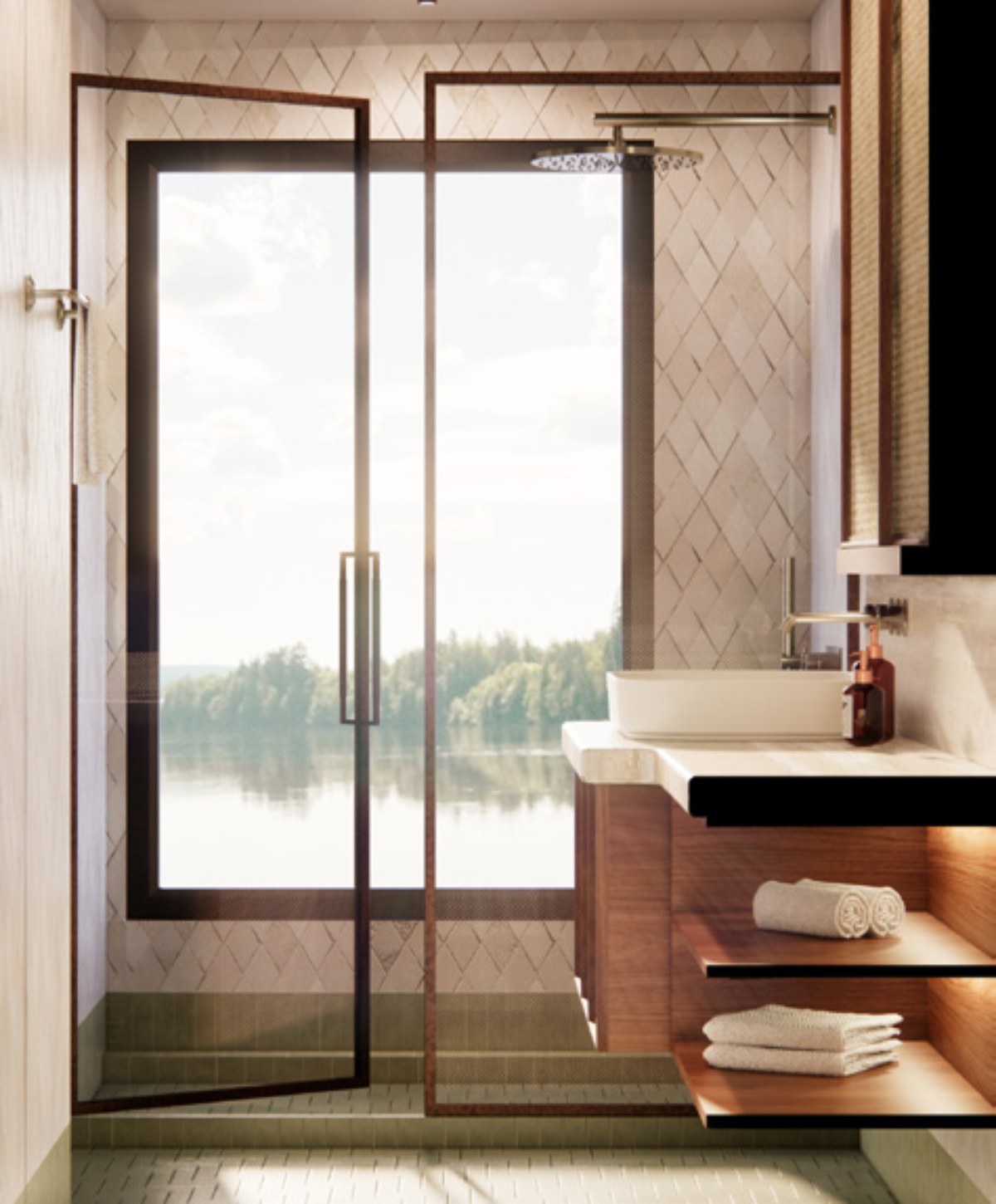 Cabin Facilities, bathroom - Pure Amazon Cruise