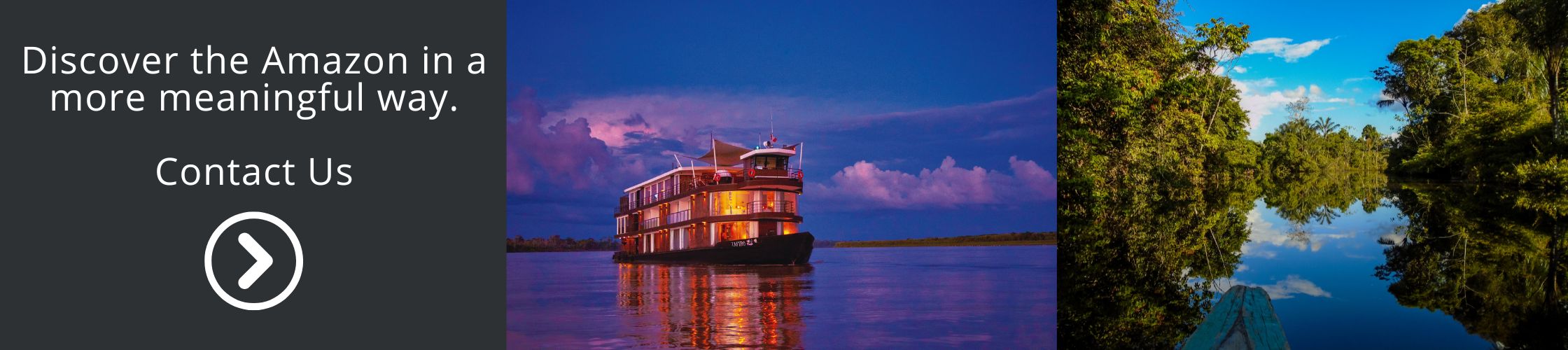 Banner - Discover the Amazon in a more meaningful way