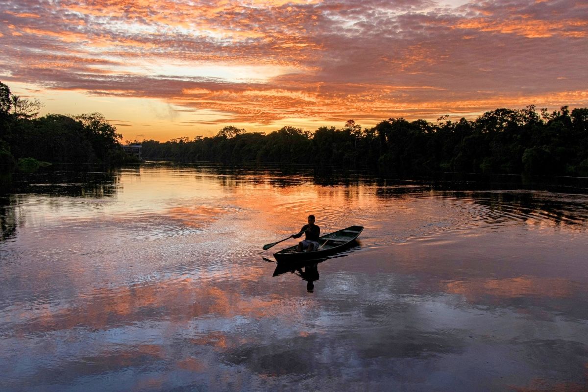 Amazon | River | Sunset
